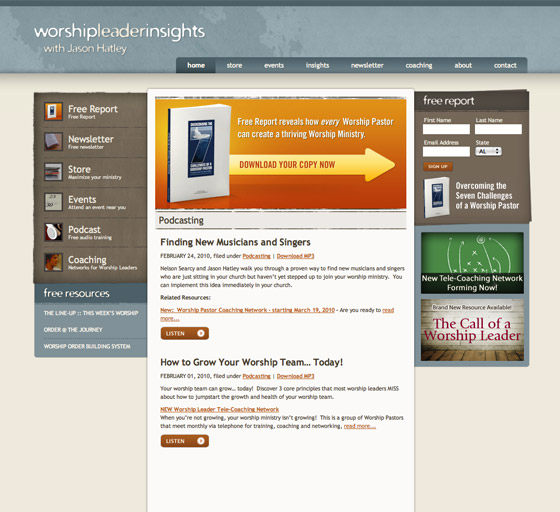 Worship Leader Insights